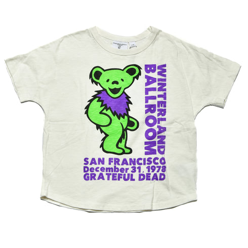 【オフィシャルチーム】グレイトフルデッドスラブ天竺ドルマンTシャツ|S~L|1125271M