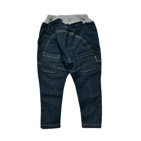 【オフィシャルチーム】カットデニムワイドサルエルパンツ|S~L|1125302M