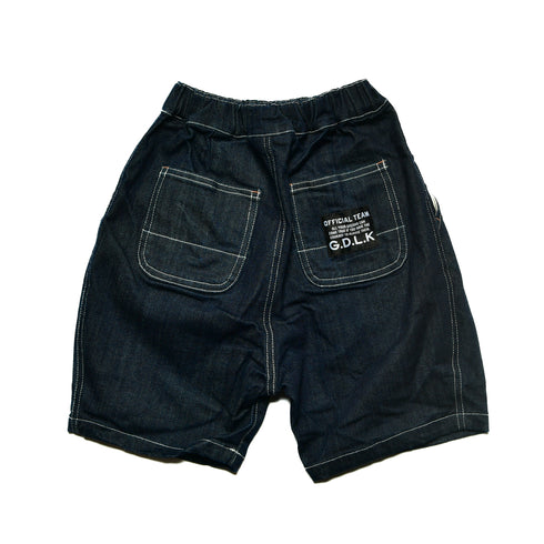 【オフィシャルチーム】カットデニムタックショーツ|S~L|1125304M