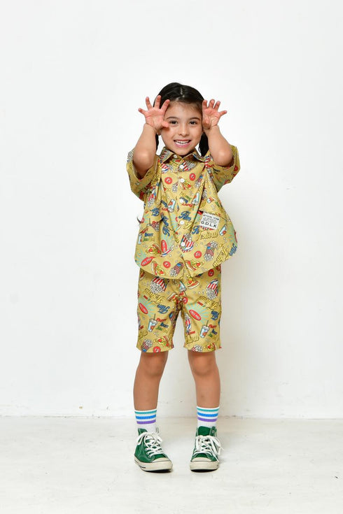 【オフィシャルチーム】バラティプリンテッドショーツ|90cm~150cm|1125320