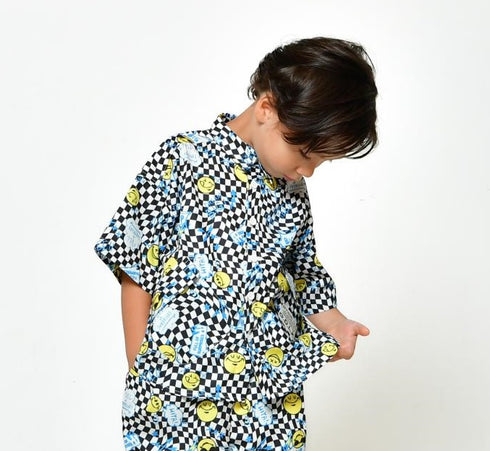 【オフィシャルチーム】バラティプリンテッドワイドシャツ|90cm~150cm|1125322