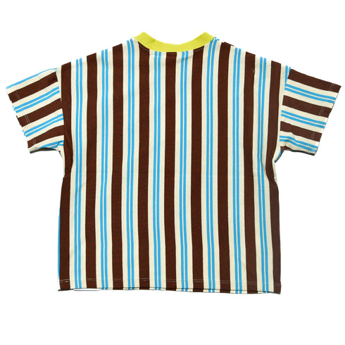 【オフィシャルチーム】ストライプサッカーシャツ|S~L|1125360M