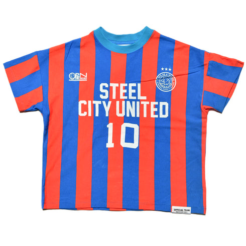 【オフィシャルチーム】ストライプサッカーシャツ|S~L|1125360M