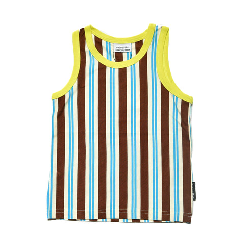 【オフィシャルチーム】ストライプタンクトップ|S|1125362M