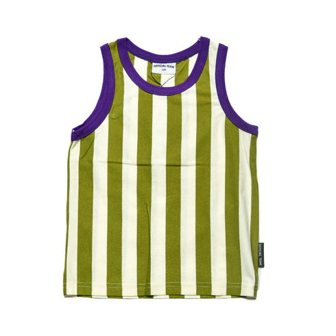 【オフィシャルチーム】ストライプタンクトップ|S|1125362M