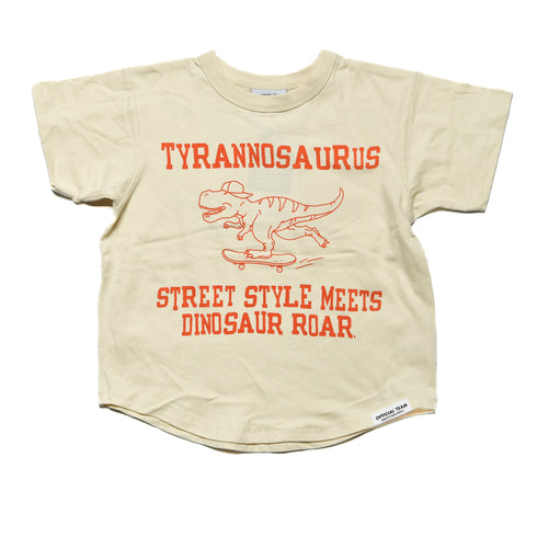 ひんやり気持ちいい冷感天竺素材🦖🌿【オフィシャルチーム】クールタッチダイナソーロゴTシャツ|90cm~150cm|1125401