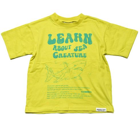 🌊 ひんやり快適な子供服🎶【オフィシャルチーム】クールタッチ海洋生物Tシャツ|90cm~150cm|1125420