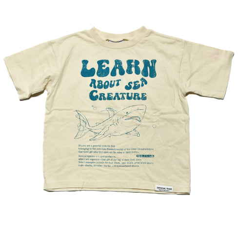 🌊 ひんやり快適な子供服🎶【オフィシャルチーム】クールタッチ海洋生物Tシャツ|90cm~150cm|1125420