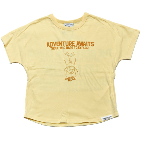 さらりとした生地で着心地も抜群✨【オフィシャルチーム】インセクトガード昆虫Tシャツ|90cm~150cm|1125421