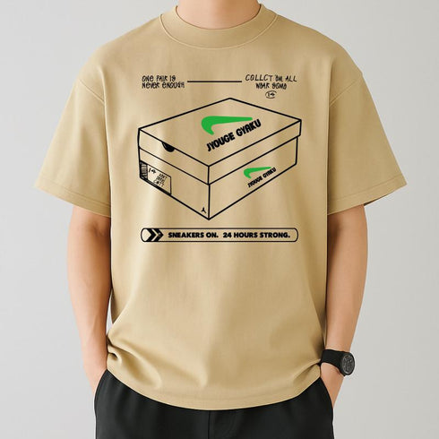 天竺素材で、動きやすさ抜群の子供服♪90~150【OFFICIALTEAM】360°ストレッチ スニーカーロゴ Tシャツ_1126109
