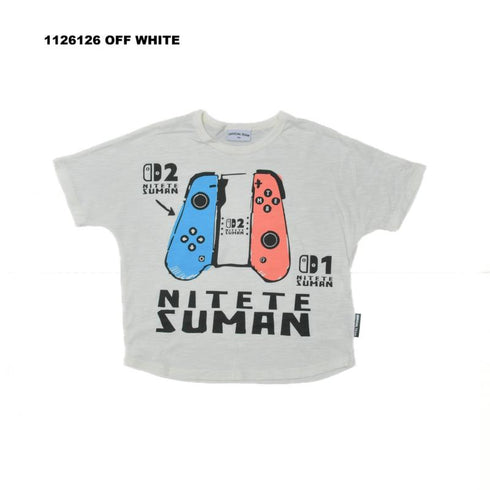 スラブ天竺 ニューゲームロゴTシャツS/M/L【OFFICIALTEAM】1126126m