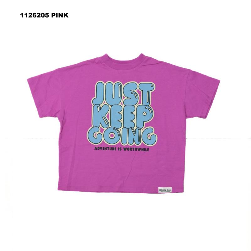 90~150【OFFICIALTEAM】JUST KEEP GOINGロゴTシャツ_1126205