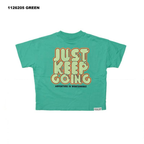 90~150【OFFICIALTEAM】JUST KEEP GOINGロゴTシャツ_1126205