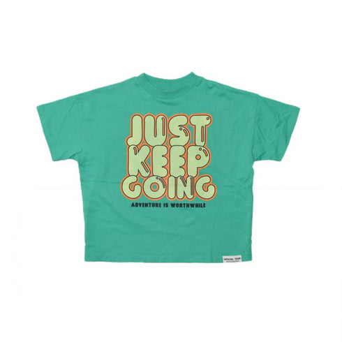 S/Ⅿ/L【OFFICIALTEAM】JUST KEEP GOINGロゴTシャツ_1126205m