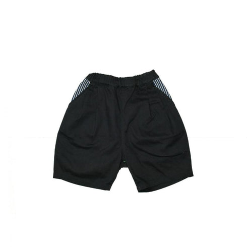 ブラックデニムタックショーツS/M/L【OFFICIALTEAM】1126254m