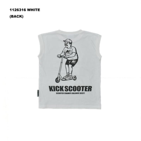 90~150【OFFICIALTEAM】キックスクーター&フィッシング ノースリーブTシャツ1126316