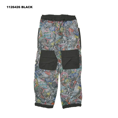 防虫加工で快適なアウトドアを♪S/Ⅿ【 OFFICIALTEAM】インセクトガード総柄メッシュパンツ 1126426