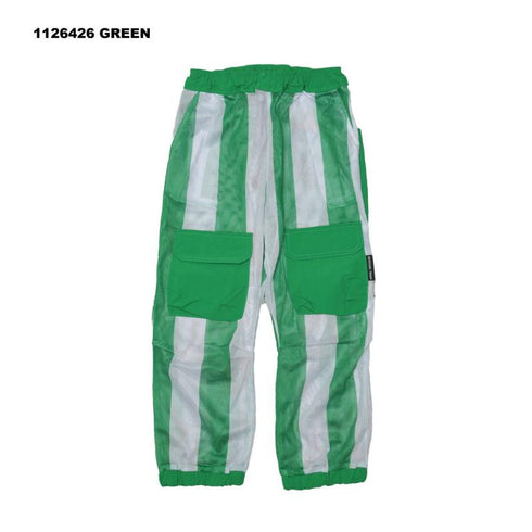 防虫加工で快適なアウトドアを♪S/Ⅿ【 OFFICIALTEAM】インセクトガード総柄メッシュパンツ 1126426