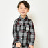 【90~120】★オフィシャルチーム★チェック柄シャツ(1224120)