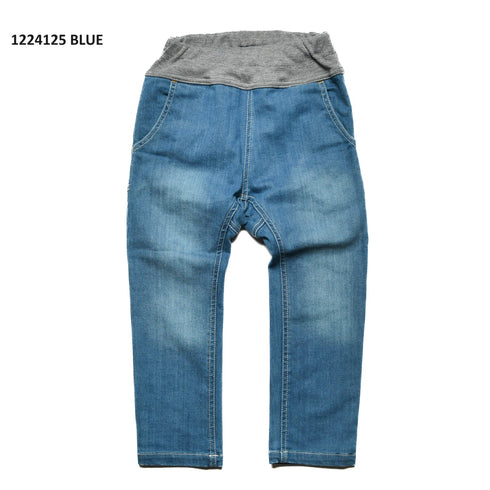 【S/M/L】★オフィシャルチーム★カットデニムサルエルパンツ(1224125m)