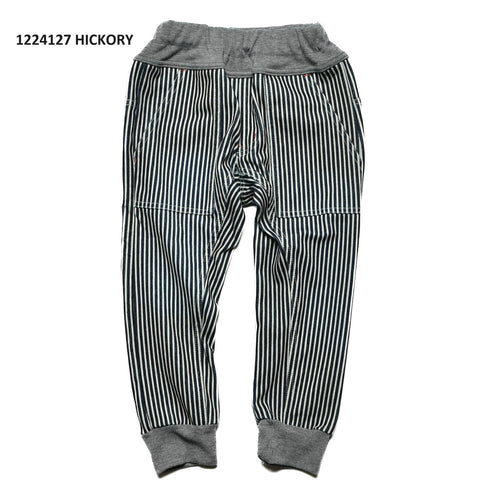 【90~120】★オフィシャルチーム★カットデニムジョガーパンツ(1224127)