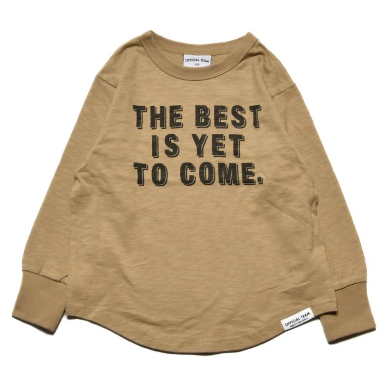 【90~120】★オフィシャルチーム★スラブ両面ロゴTシャツ(1224142)