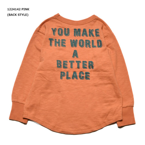 【130~150】★オフィシャルチーム★スラブ両面ロゴTシャツ(1224142j)