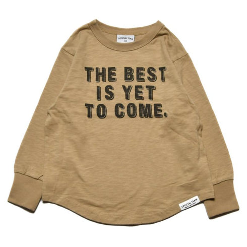 【90~120】★オフィシャルチーム★スラブ両面ロゴTシャツ(1224142)