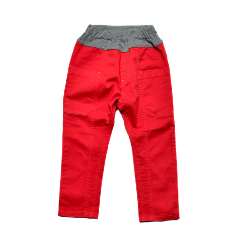 【90~120】★オフィシャルチーム★製品染めツイルサルエルパンツ(1224150)