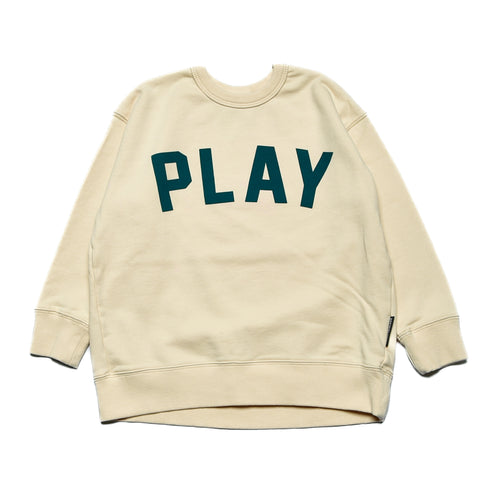 【130~150】★オフィシャルチーム★裏毛シンプルロゴトレーナー(1224201j)