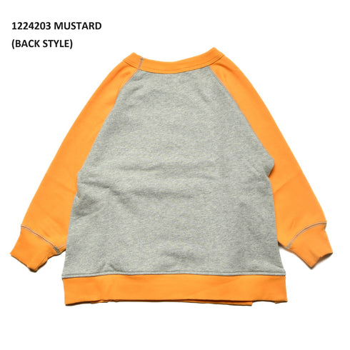 【130~150】★オフィシャルチーム★裏毛マヨネーズロゴトレーナー(1224203j)