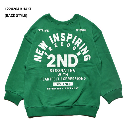 【130~150】★オフィシャルチーム★裏毛ロゴトレーナー(1224204j)