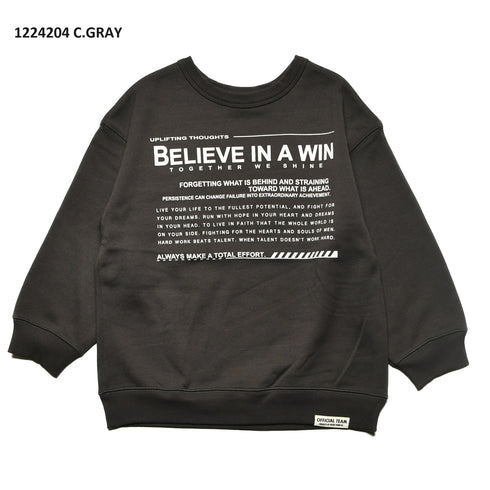 【130~150】★オフィシャルチーム★裏毛ロゴトレーナー(1224204j)