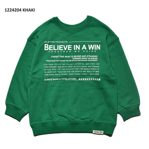 【130~150】★オフィシャルチーム★裏毛ロゴトレーナー(1224204j)