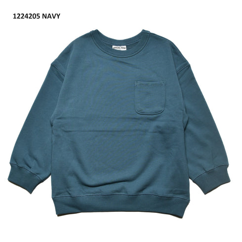 【90~120】★オフィシャルチーム★裏毛ダイナソーポケットトレーナー(1224205)