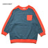 【S/M/L】★オフィシャルチーム★裏毛2トーンポケットトレーナー(1224215m)