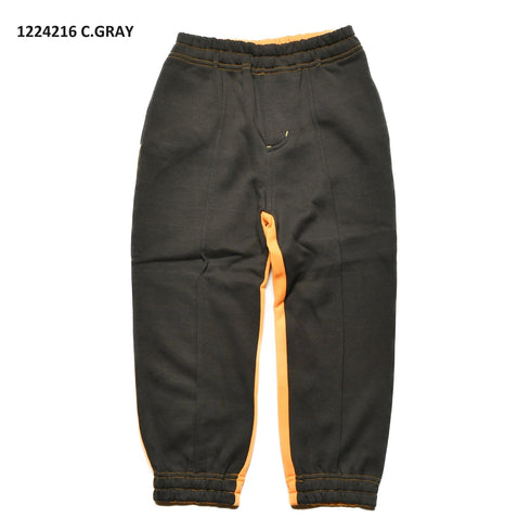 【90~120】★オフィシャルチーム★裏毛2トーンピンタックパンツ(1224216)