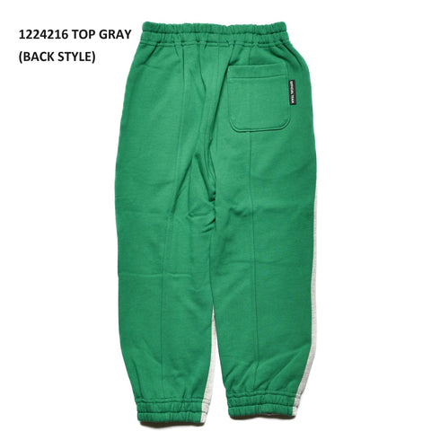 【90~120】★オフィシャルチーム★裏毛2トーンピンタックパンツ(1224216)