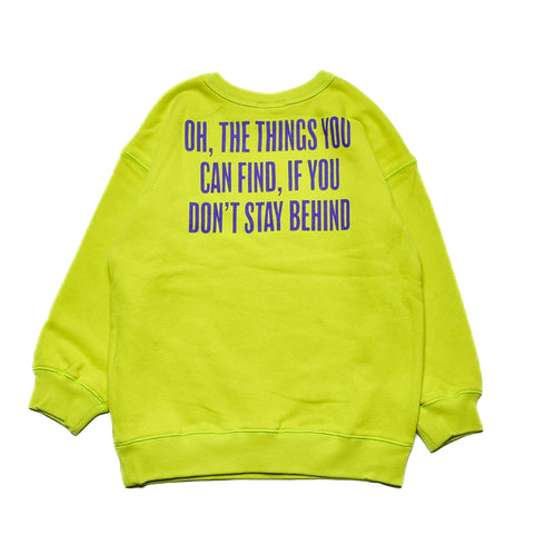 【S/M/L】★オフィシャルチーム★裏毛HELLOロゴレーナー(1224230m)