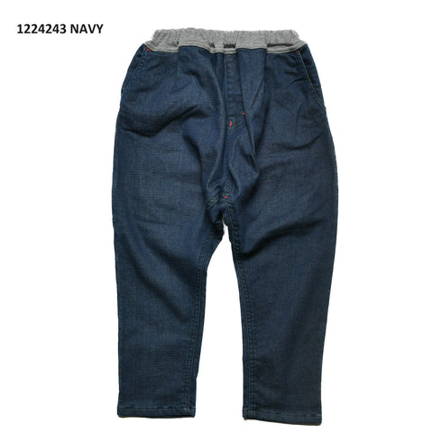 【90~120】★オフィシャルチーム★プレミアコットンデニムサルエル(1224243)