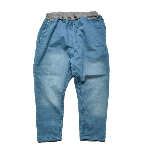 【90~120】★オフィシャルチーム★プレミアコットンデニムサルエル(1224243)