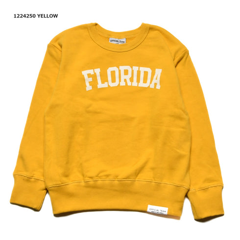 【S/M/L】★オフィシャルチーム★裏毛カレッジロゴレーナー(1224250m)