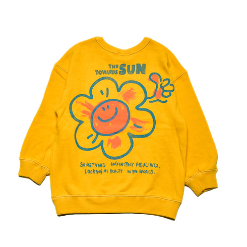 【130~150】★オフィシャルチーム★裏毛スマイルロゴトレーナー(1224252j)