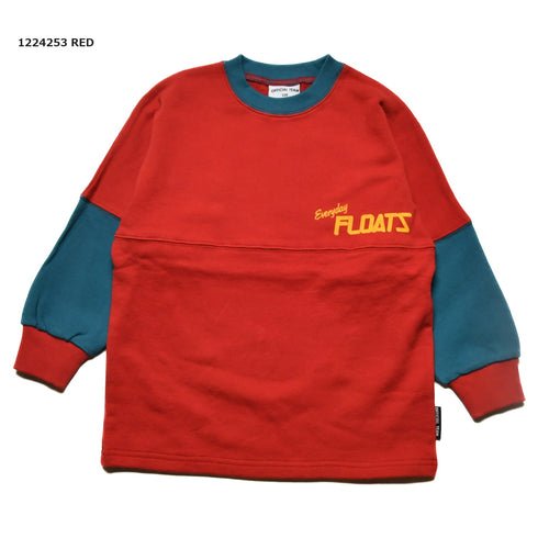 【90~120】★オフィシャルチーム★裏毛ワイドドルマントレーナー(1224253)