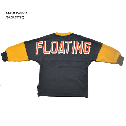 【90~120】★オフィシャルチーム★裏毛ワイドドルマントレーナー(1224253)