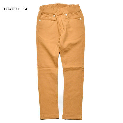 【130~150】★オフィシャルチーム★起毛スーパーストレッチスキニーパンツ(1224262j)