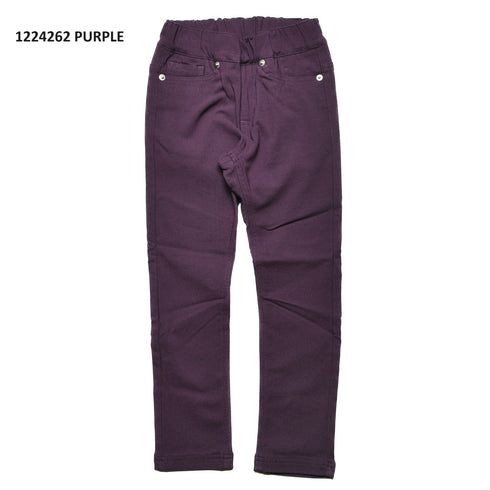 【130~150】★オフィシャルチーム★起毛スーパーストレッチスキニーパンツ(1224262j)