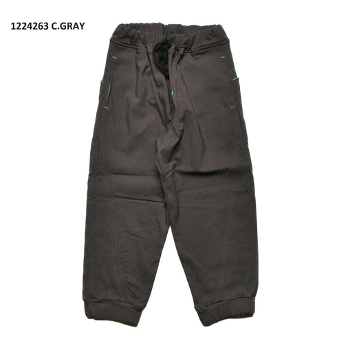 【130~150】★オフィシャルチーム★起毛スーパーストレッチスイッチングジョガーパンツ(1224263j)