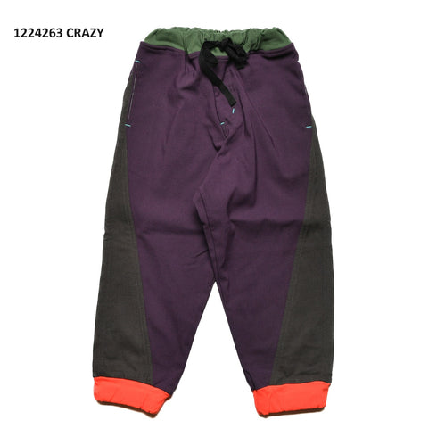 【90~120】★オフィシャルチーム★起毛スーパーストレッチスイッチングジョガーパンツ(1224263)