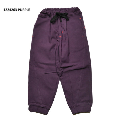 【S/M/L】★オフィシャルチーム★起毛スーパーストレッチスイッチングジョガーパンツ(1224263m)